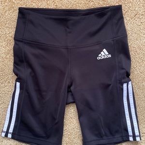 Black stretch bike shorts